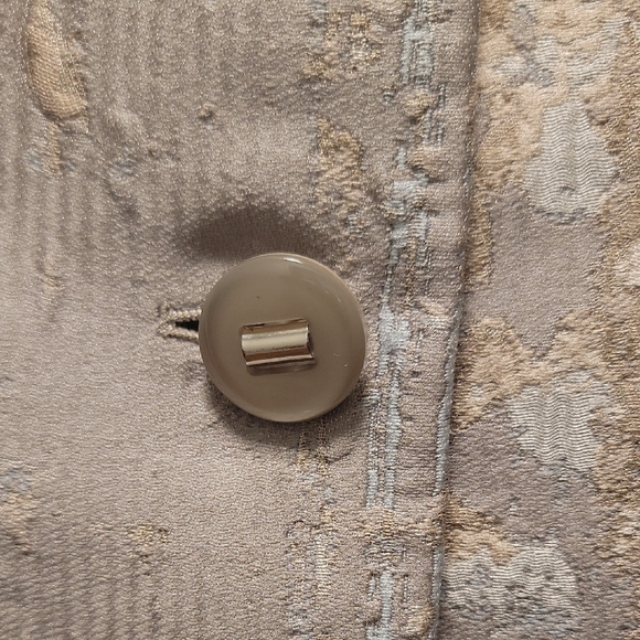 Lafayette 148 New York Metallic Textured Blazer - Picture 3 of 4